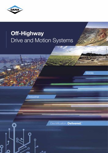 Off-Highway Drive and Motion Systems