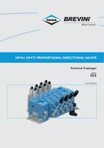 Proportional directional valves HPV41 HPV77