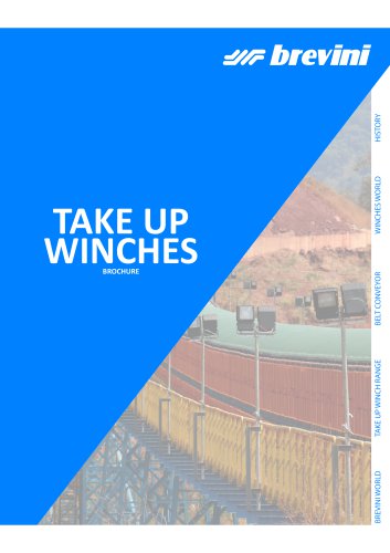 Take Up Winches for mining