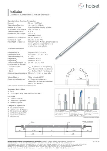 hottube Calefactor Tubular