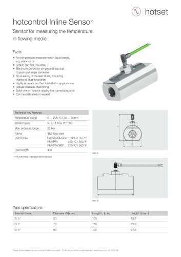 Inline Sensor