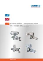 Actuadores eléctricos y reductores para válvulas según la Directiva ATEX 94/9/EC para uso en atmósferas potencialmente explosivas - 1