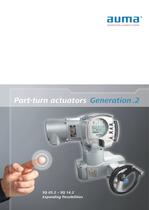 Part-turn actuators Generation .2