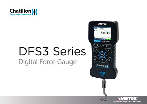 DFS3 Series Digital Force Gauge