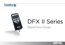 DFX II Series Digital Force Gauge