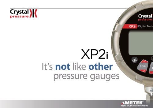 XP2i Digital Pressure Gauge