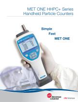 MET ONE HHPC+ Series Handheld Particle Counters