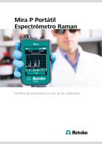 Espectrómetro Raman portátil Mira P: verificación instantánea de materiales in situ - 1