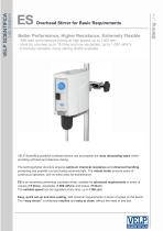 ES Overhead Stirrer for Basic Requirements