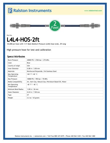 L4L4-HOS-2ft