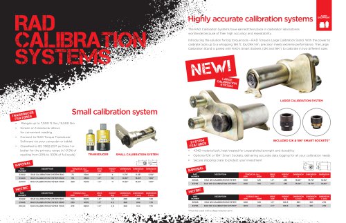 RAD CALIBRATION SYSTEMS