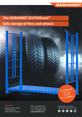 ECOTIRErack® TR-EC-05 Brochure en