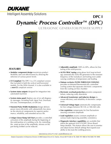 DPC I Dynamic Process Controller