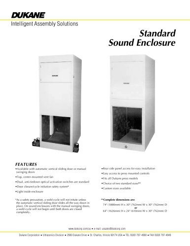 Standard Sound Enclosure