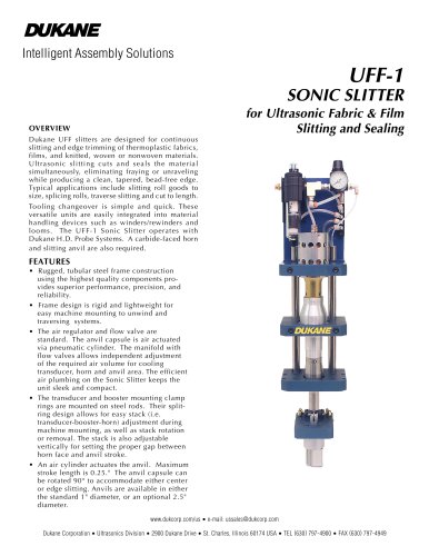 UFF-1 Sonic Slitter