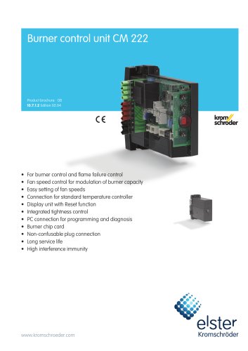 Burner control unit CM 222