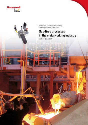 Gas-fired processes in the metalworking industry