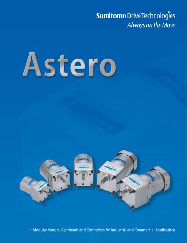 Astero - Modular Motors, Gearheads and Controllers for Industrial and Commercial Applications