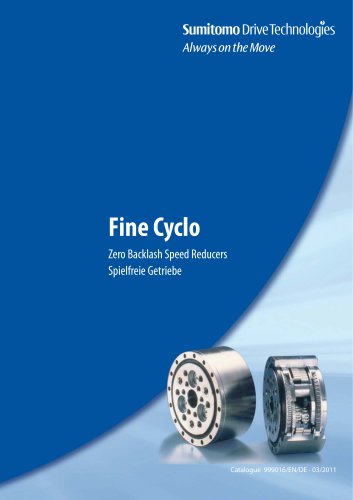 Fine Cyclo : Zero Backlash Speed Reducers