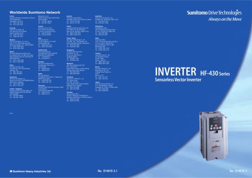 HF430 Catalog