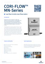 CORI-FLOW MN-Series Coriolis Flow Meters