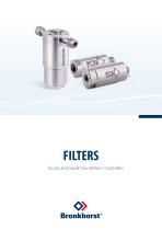 Filters for Gas and Liquid Flow Meters/Controllers