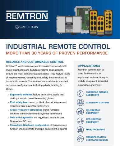 Remtron Solution Card