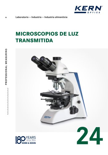 MICROSCOPIOS DE LUZ TRANSMITIDA