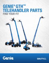 GENIE®  GTH™  TELEHANDLER PARTS  FIND YOUR FIT