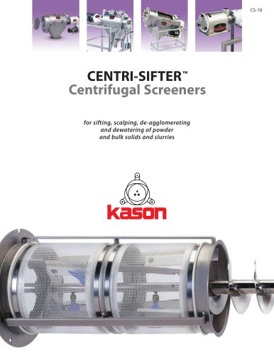 CENTRI-SIFTER? Centrifugal Screeners