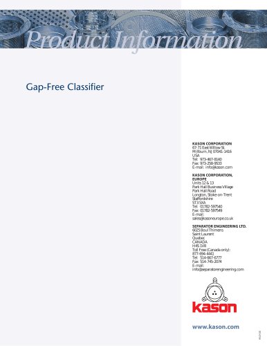 Gap-Free Classifier