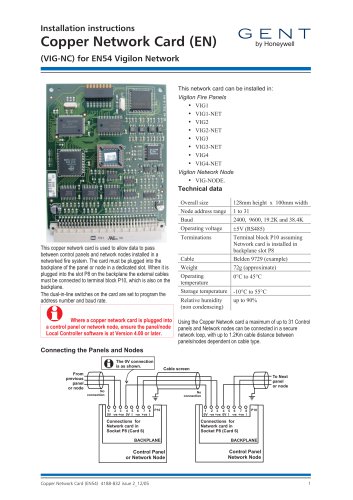 Copper Network Card (EN)