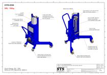 Drum Lifter - DTP05-R500- Technical Drawings (Manual drum lifter DTP05-R500)