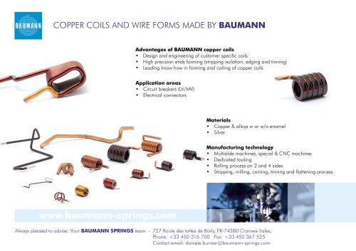 Flyer Copper Coils