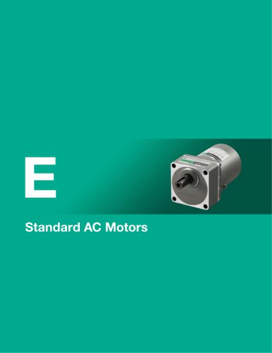 Overview of Standard AC Motors