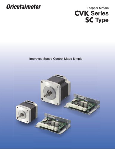 Speed Control Stepper Motors - CVK-SC Series*