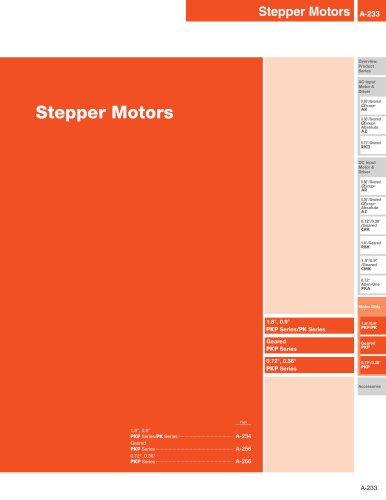 Stepper Motors