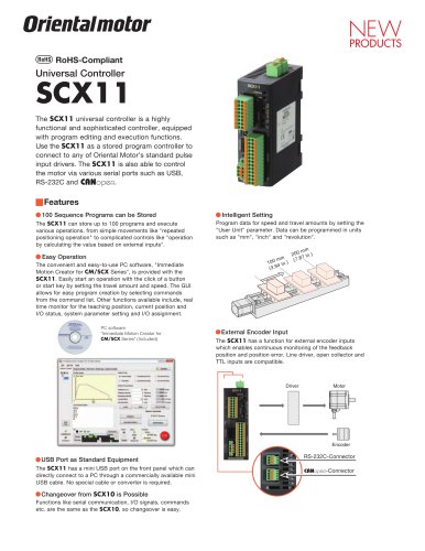 Universal Controller, SCX11