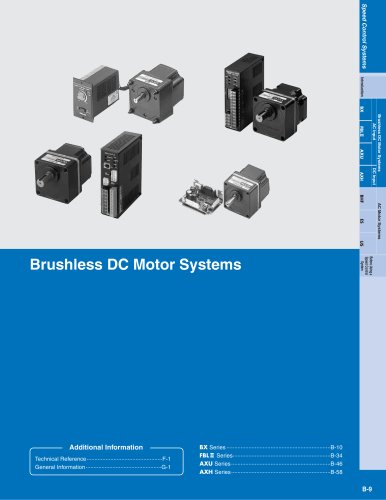 VEXTA Brushless DC Motors 