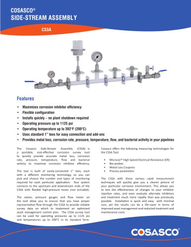 SIDE-STREAM ASSEMBLY