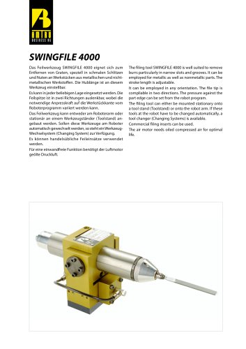 Swingfile 4000