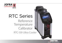 RTC 159 Series Temperature Calibrator Datasheet
