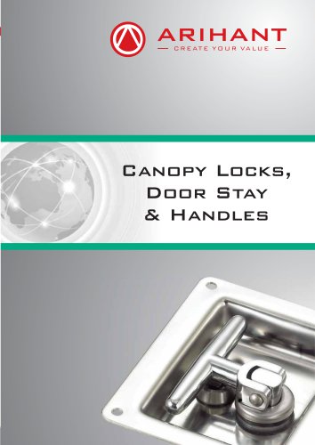 Canopy Locks, Door Stays and Handles