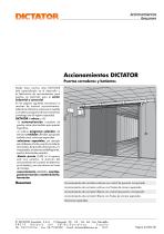 DICTATOR Accionamientos para puertas - 3