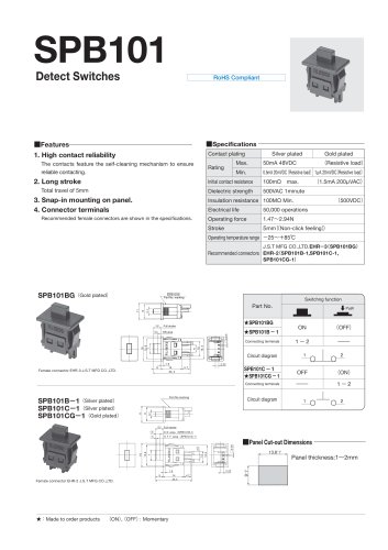 SPB101 Catalog