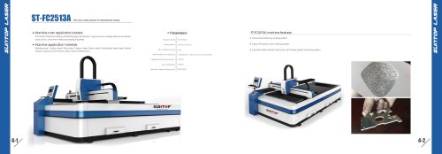 SUNTOP/Fiber laser cutting machine for Advertisement industry