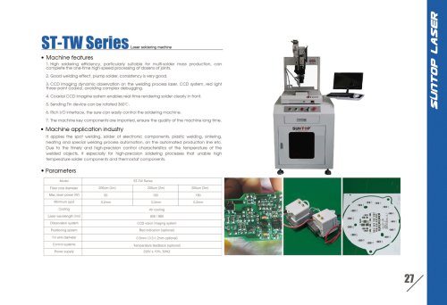 SUNTOP/Laser Soldering machine