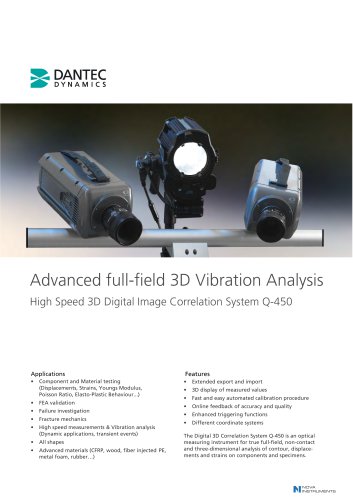 Advanced full-field 3D Vibration Analysis