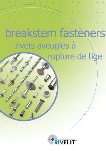 Breakstem fasteners