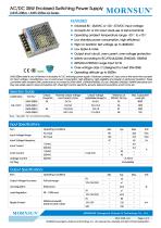 MORNSUN 35W AC/DC Enclosed Switching Power Supply LM35-20Bxx